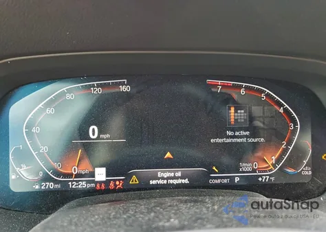 2022 BMW X7 xDrive40I z USA, uszkodzony, nr VIN 5UXCW2C0XN9N07511